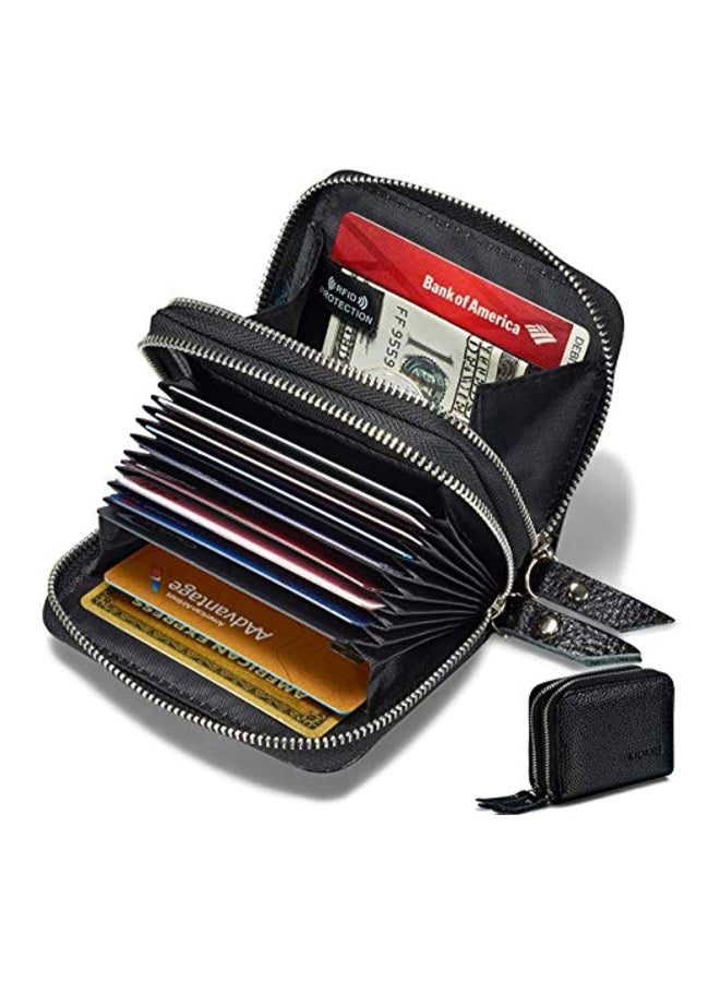 كالمور محفظة جلد بتقنية RFID أسود - Image 3
